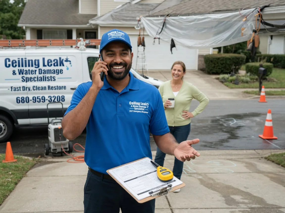 Ceiling Leak Cleanup Mallie, KY FAQs